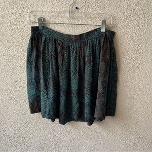 Rebecca Taylor Mini Skirt 100% silk size 6